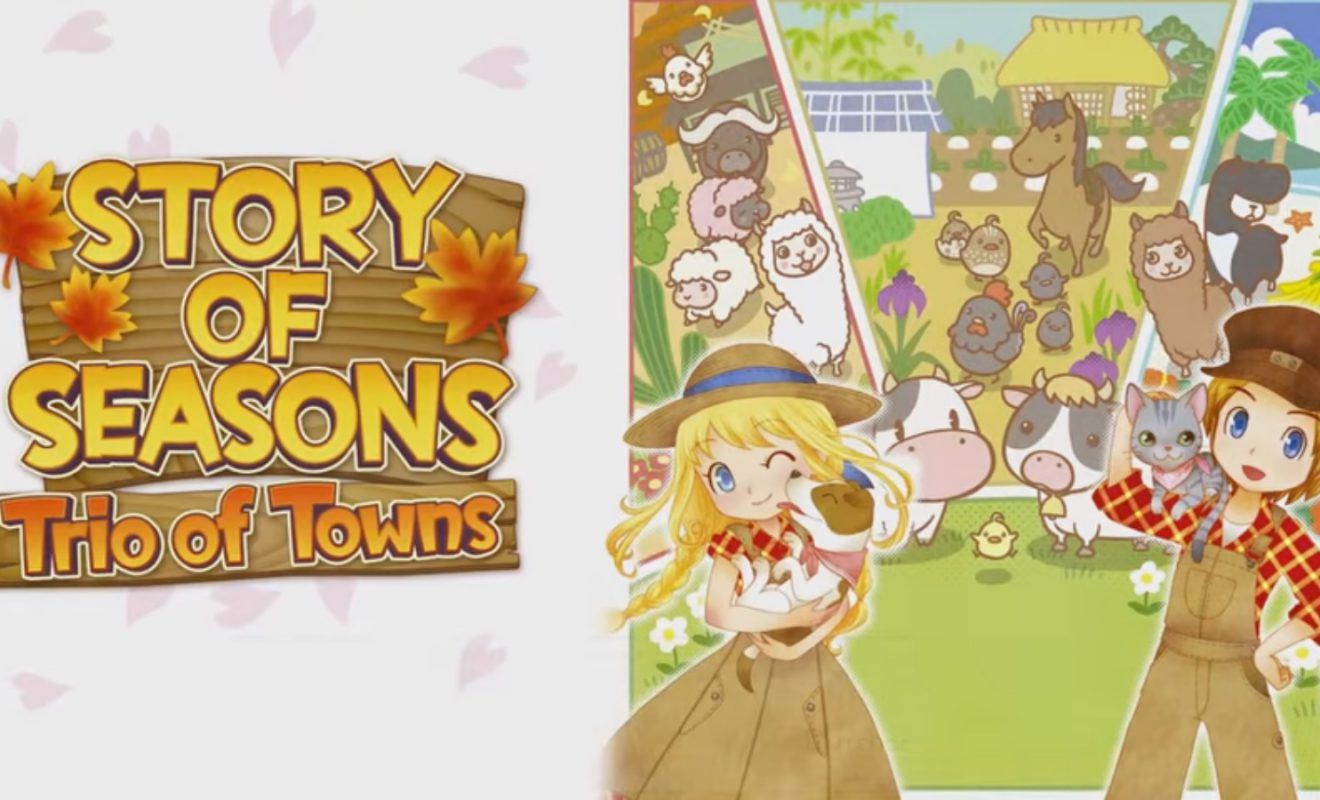 Story of Seasons: Trio of Towns para Nintendo 3DS nos muestra su tráiler de lanzamiento