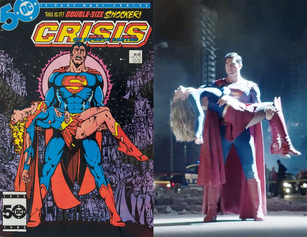 Un nuevo trailer de Supergirl tiene una clara referencia a Crisis de DC Comics