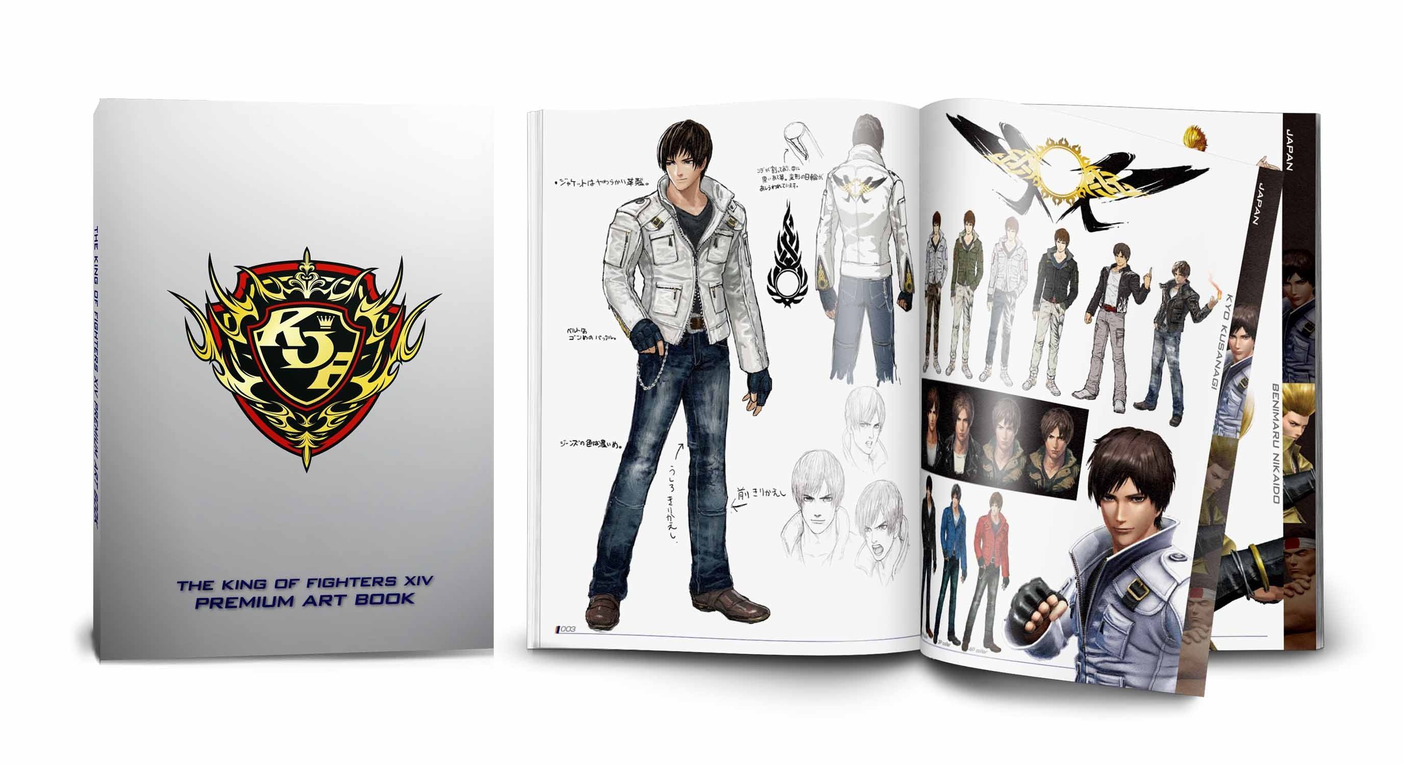 Se incluirá un artbook con las primeras copias de The King of Fighters XIV en Japón