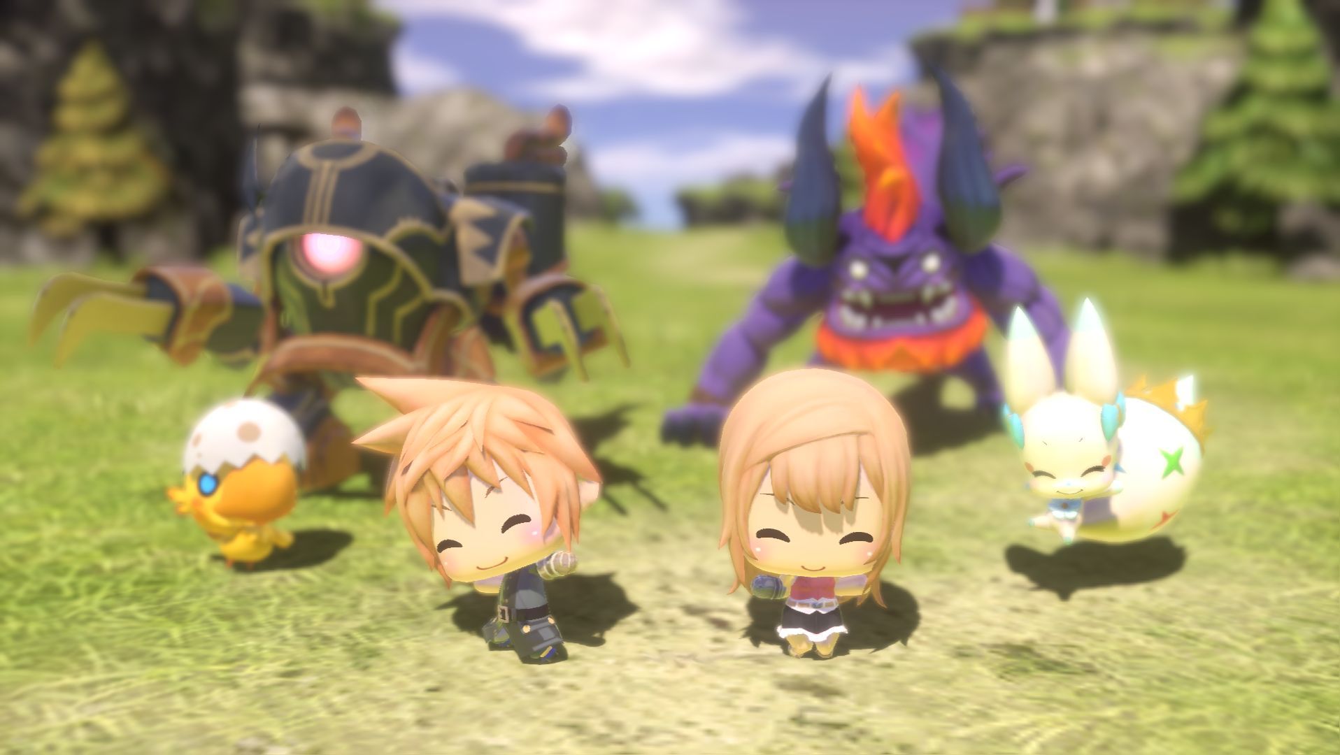 World of Final Fantasy nos muestra un nuevo gameplay