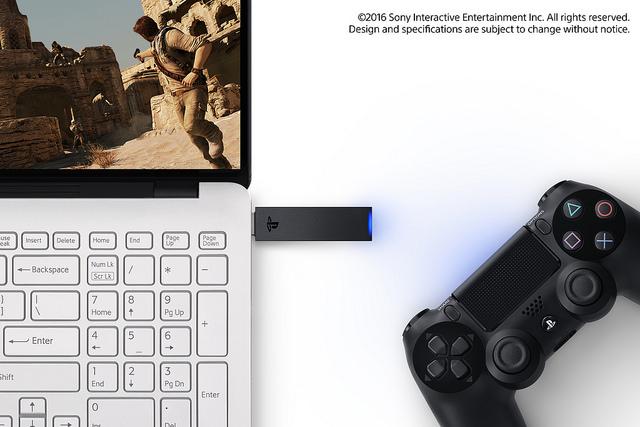 ¿Ya viste el adaptador inalámbrico de Dualshock 4 para PC?
