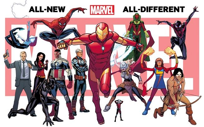 Marvel presenta el primer póster oficial de All New, All Diferent