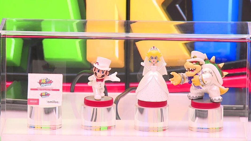 Mario, Peach y Bowser visten de gala para los nuevos amiibo de Super Mario Odyssey