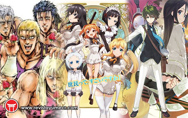 Hokuto no Ken: Ichigo Aji y todos los anuncios de animes del día – Parte 2