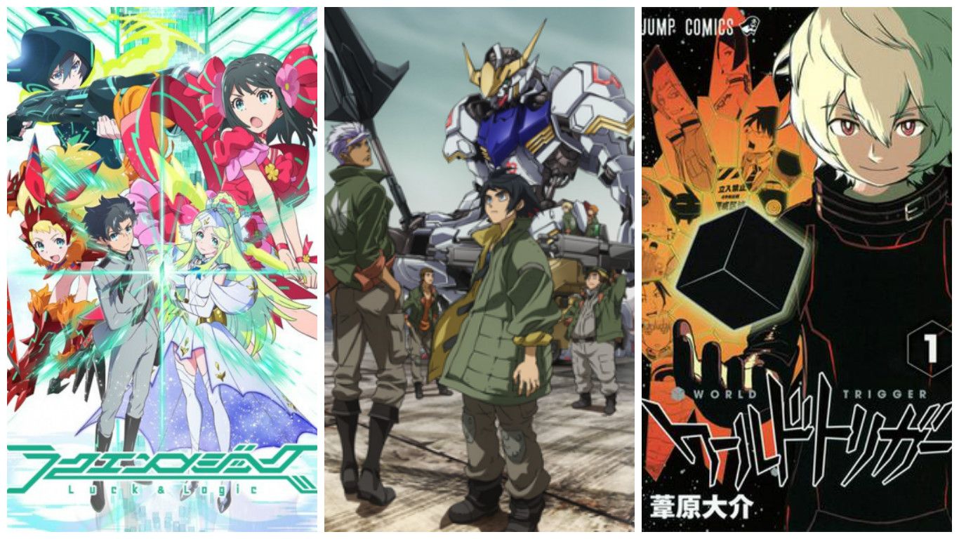 Noticias anime – Mobile Suit Gundam, Luck & Logic, World Trigger y más