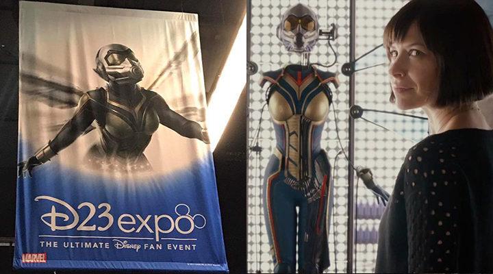 Mira la primera imagen del traje de The Wasp