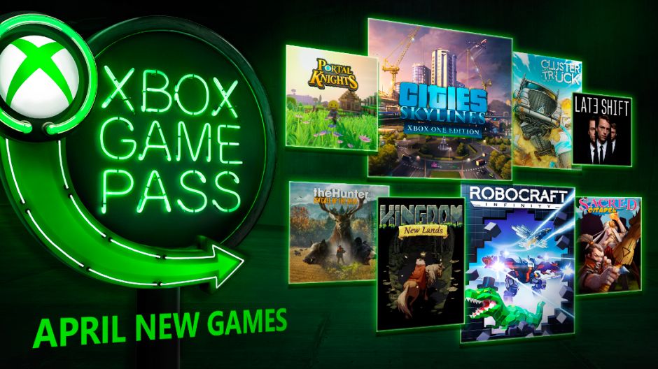 Conoce los nuevos juegos de Xbox Game Pass para abril
