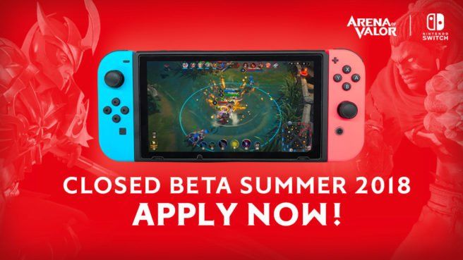 Arena of Valor tendrá una nueva beta cerrada en Nintendo Switch