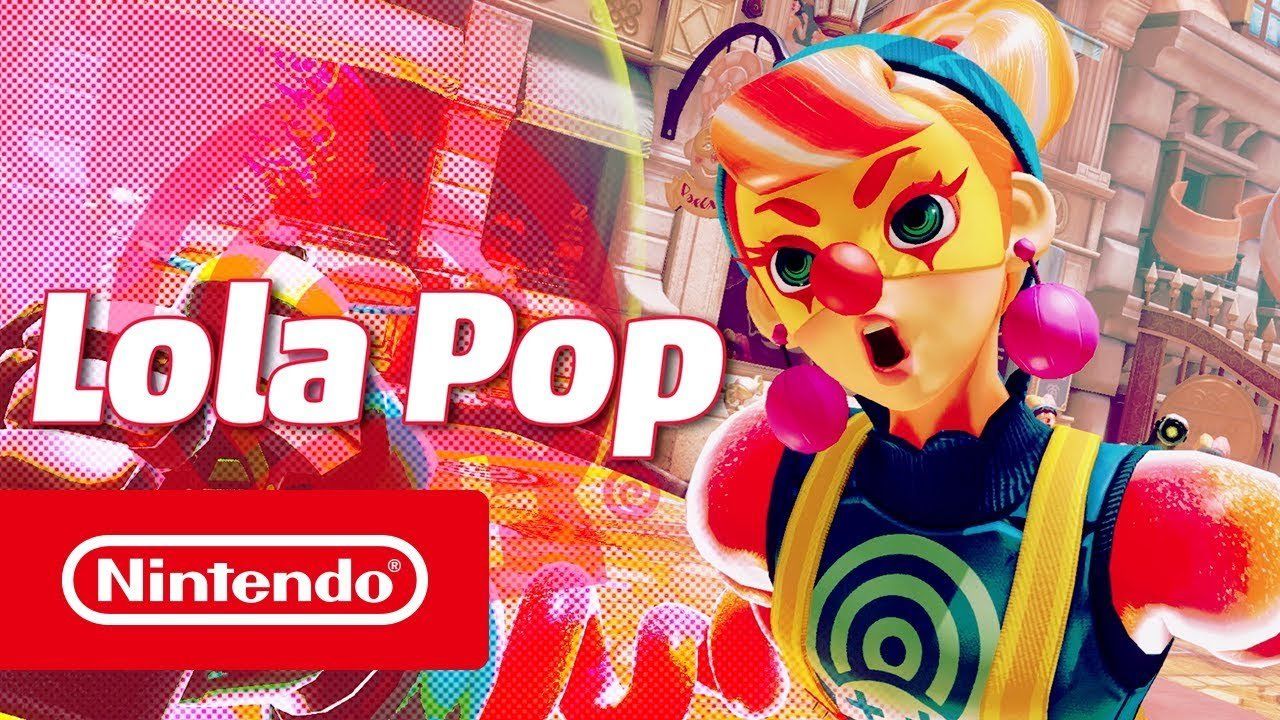 ARMS para Nintendo Switch lanza su actualización 3.0 con Lola Pop