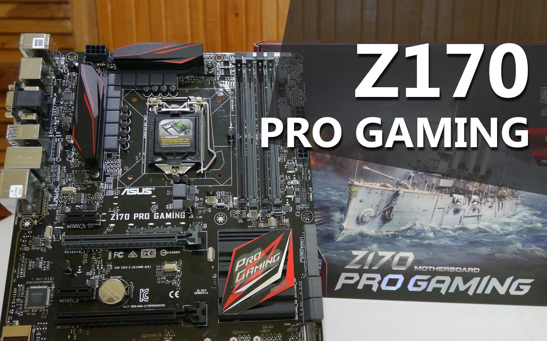 Review de la placa base: ASUS Z170 Pro Gaming