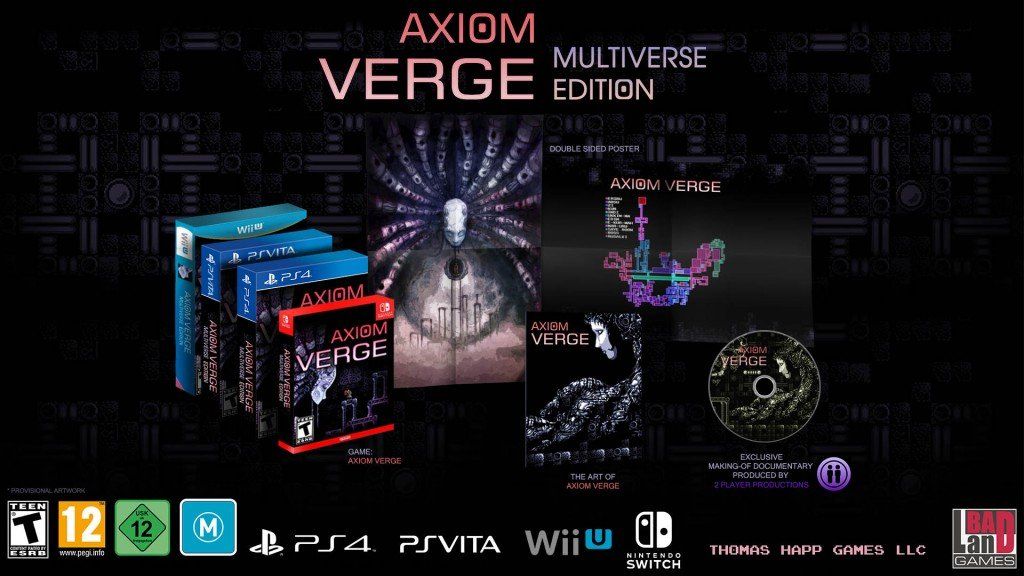 Axiom Verge Multiverse Edition está por llegar a Nintendo Switch