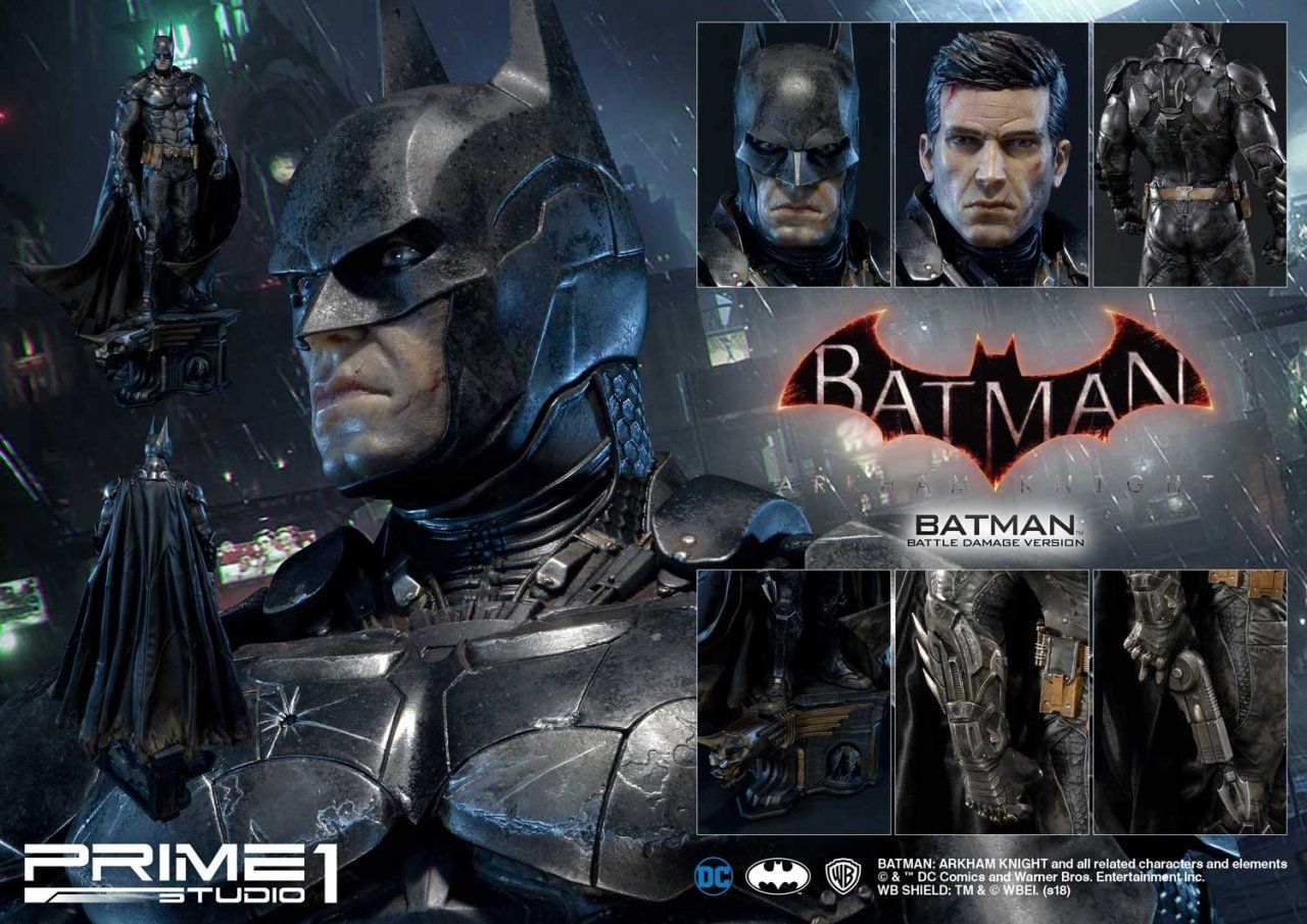 Prime1 trabaja en una figura basada en Batman: Arkham Knight