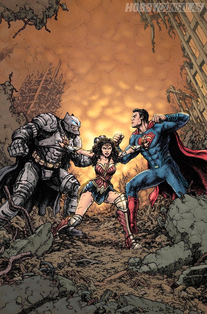 Portadas alternativas de DC Comics para Batman v Superman