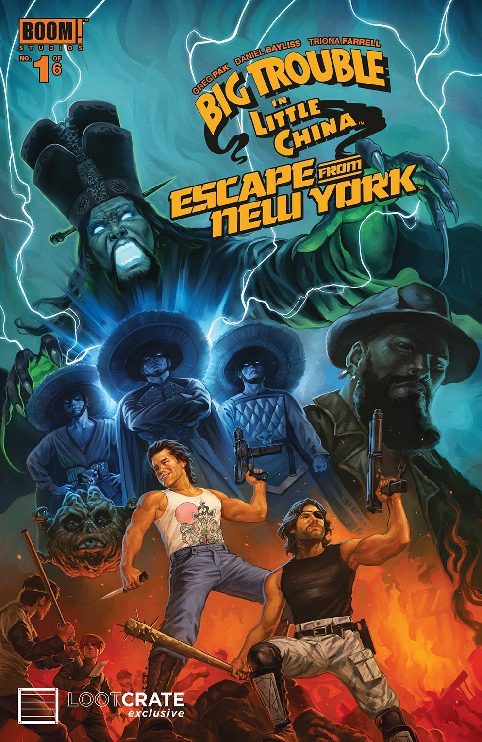 Mira el preview del cross-over entre Big Trouble in Little China y Escape From New York
