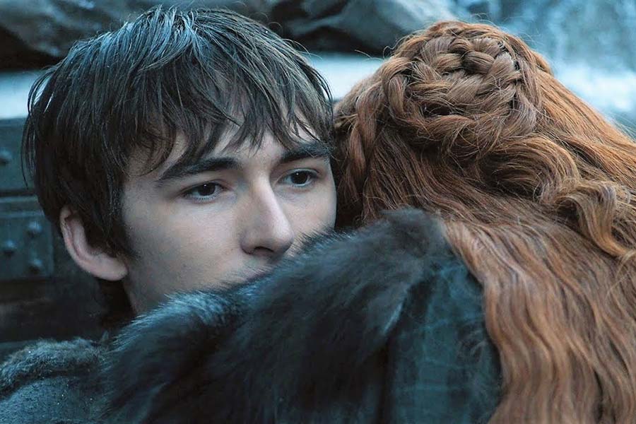 Isaac Hempstead-Wright habla de la escena eliminada entre Bran y Sansa