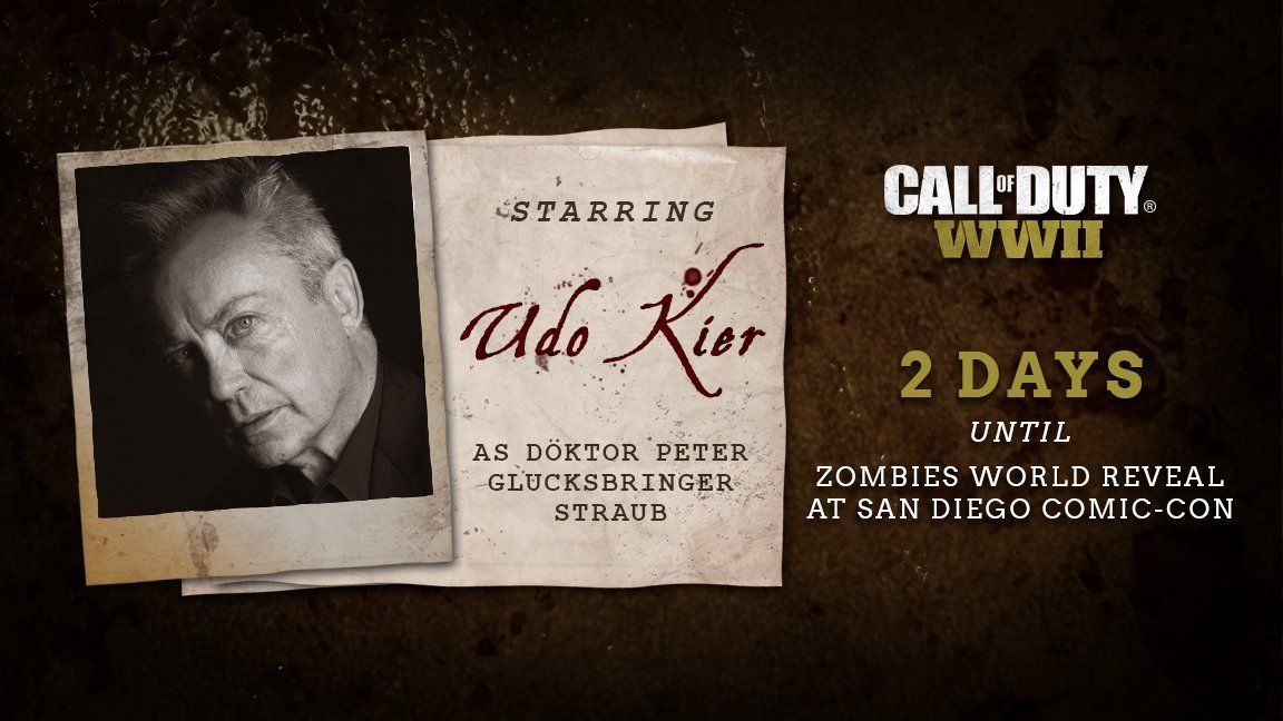 Conoce al reparto completo de Call of Duty: WWII Zombies