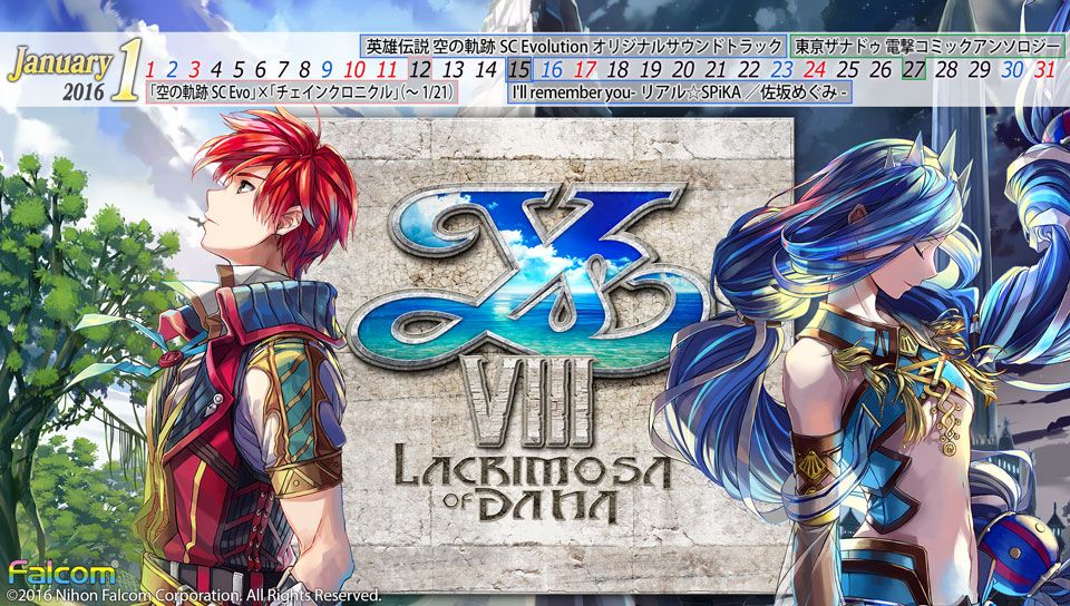 Estos son los ataques que encontraremos en Ys VIII: Lacrimosa of Dana