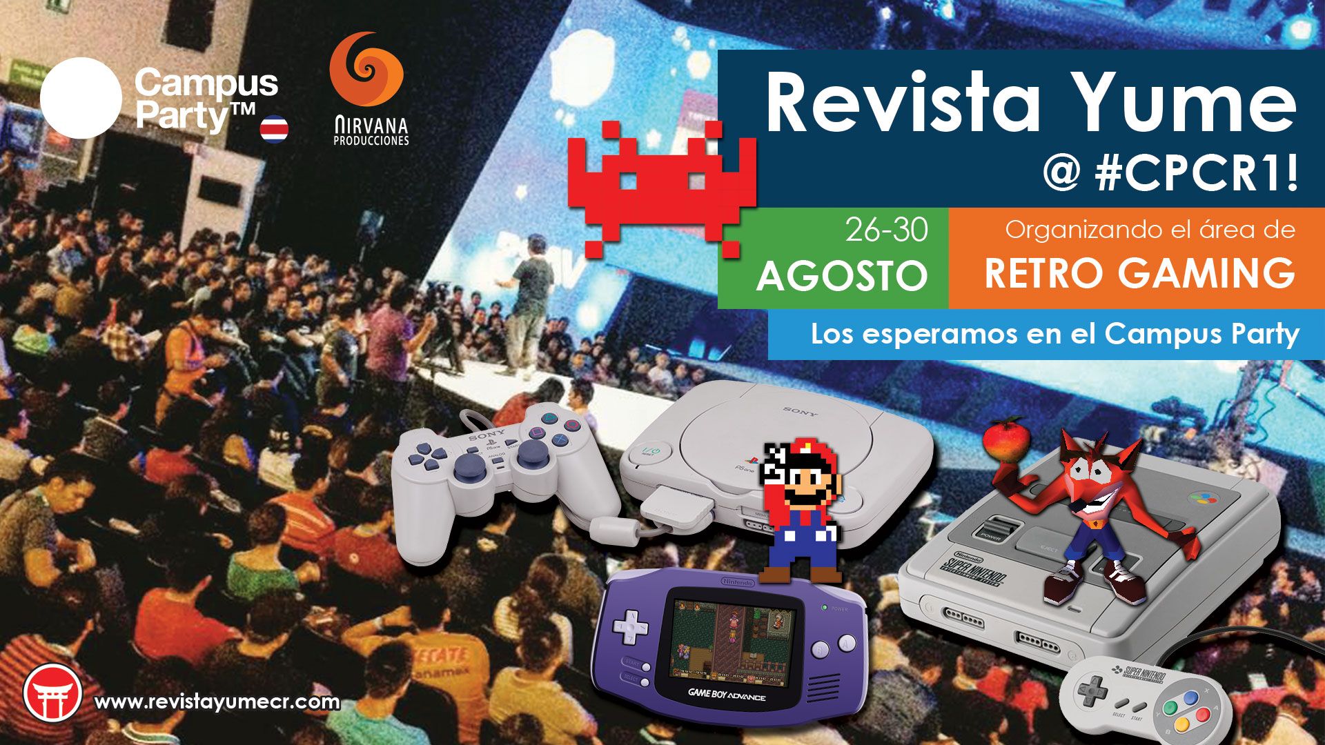 Duck Hunt estará presente en nuestro stand para el Campus Party