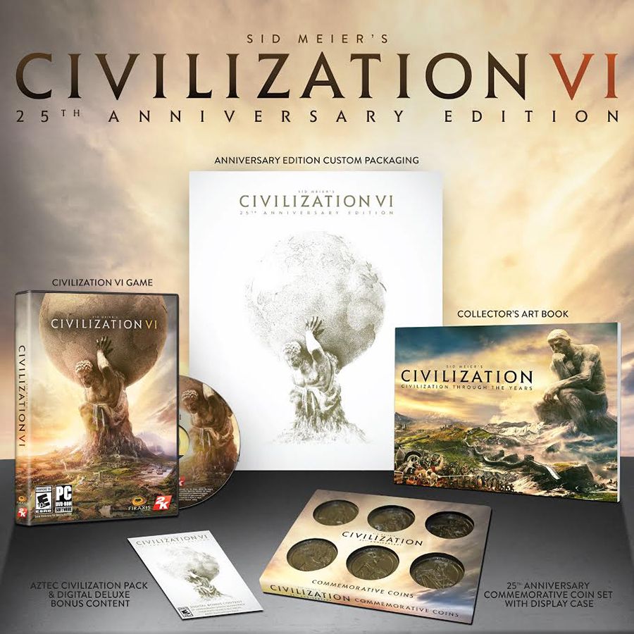 Esta es la edición limitadísima de Civilization VI