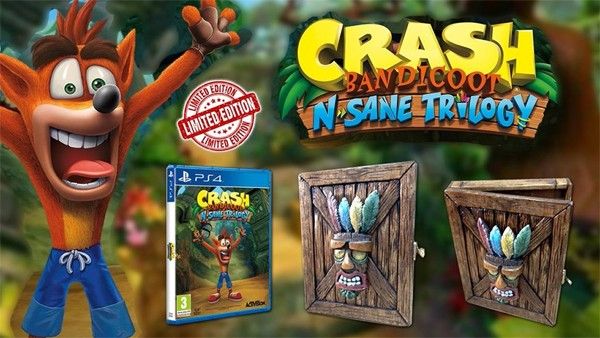 Mira esta Edición Limitada de Crash Bandicoot N. Sane Trilogy