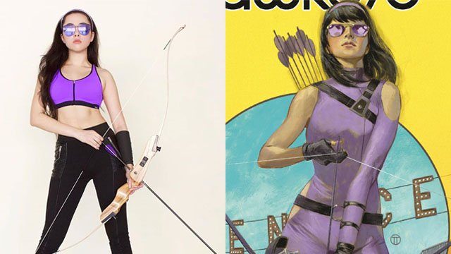 La actriz Artemis hace campaña para ser Kate Bishop