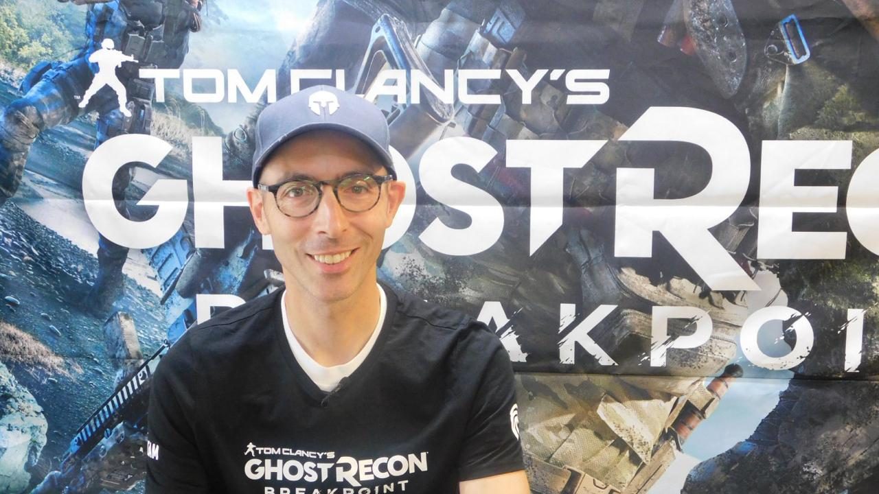JOE GINGRAS, HEAD OF GAME DESIGN REALIZATION DE TOM CLANCY’S GHOST RECON BREAKPOINT, COMPARTE CON ALUMNOS UNIVERSITARIOS LA EXPERIENCIA DE CREAR AUROA