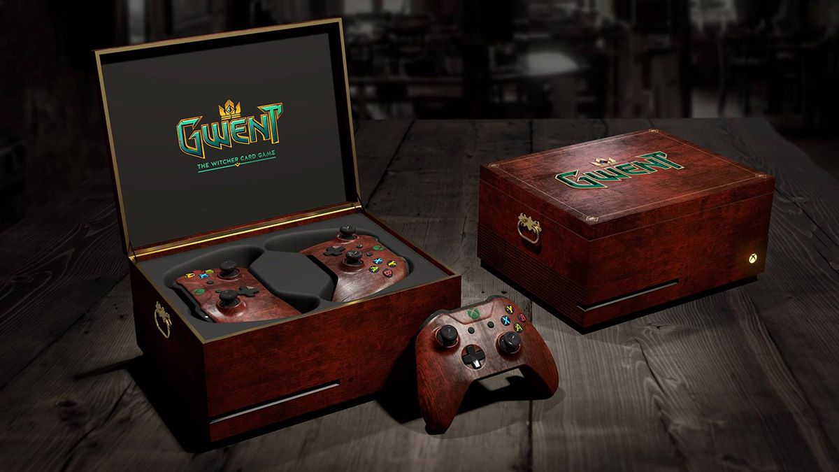 CD Projekt sortea una Xbox One custom de madera basada en Gwent