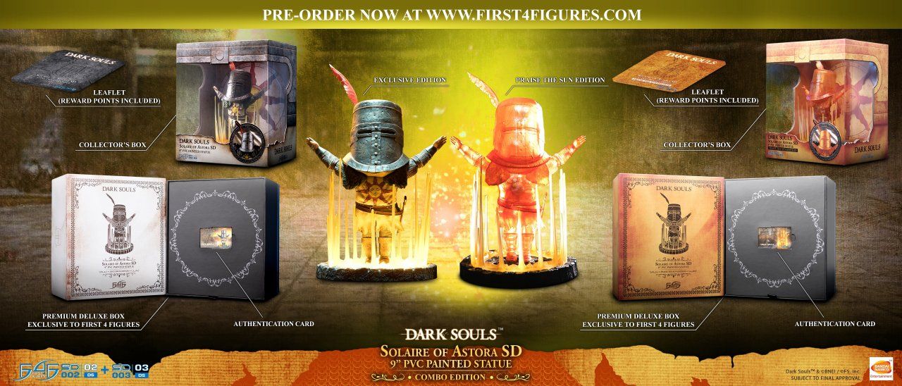Solaire tendrá una espectacular figura de First 4 Figures