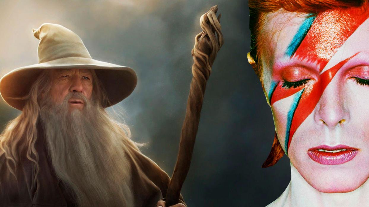 David Bowie pudo haber sido Gandalf en Lord of the Rings