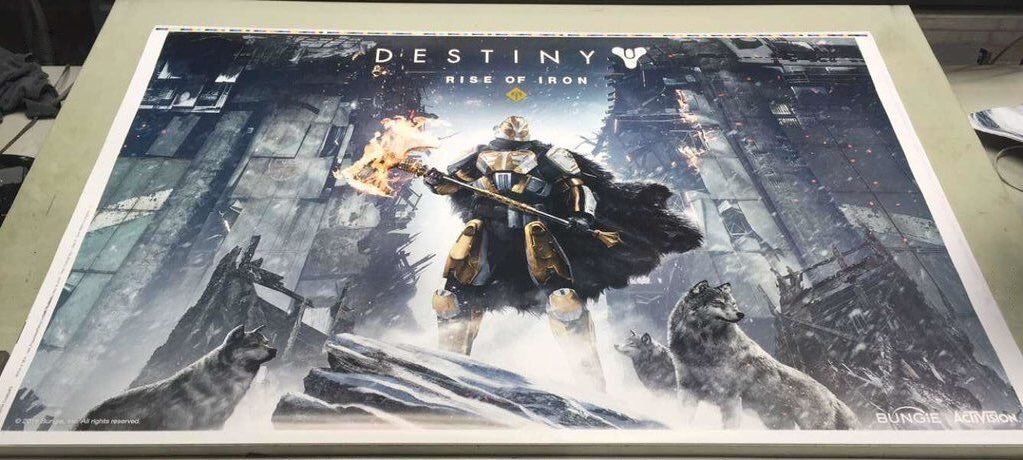Rise of Iron es registrado por Bungie