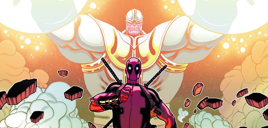 Primer arte revelado: ¿Deadpool y Thanos juntos?