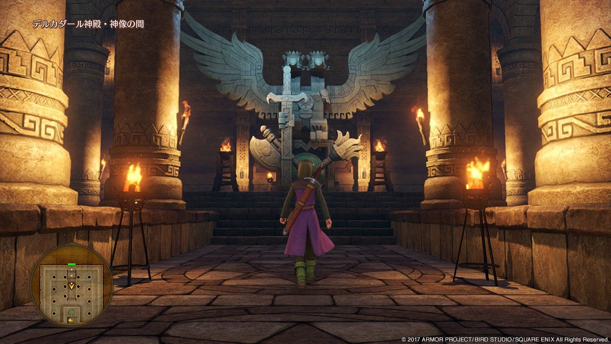 Conoce el sistema de batalla de Dragon Quest XI en PlayStation 4 y más personajes