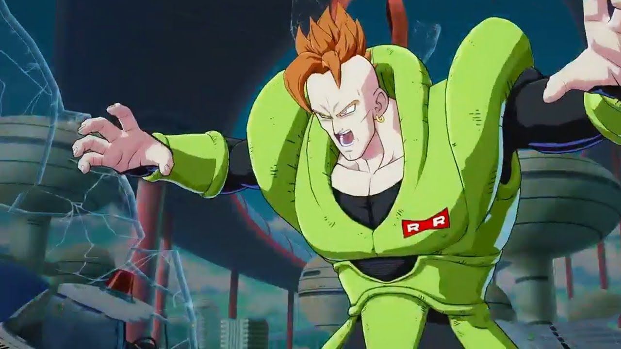 Mira cómo pelea el Androide 16 en Dragon Ball FighterZ