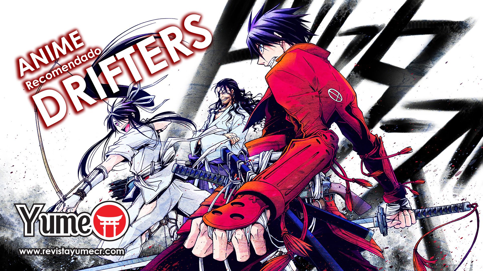 [ANIME RECOMENDADO] Drifters, un mundo en guerra y personajes históricos