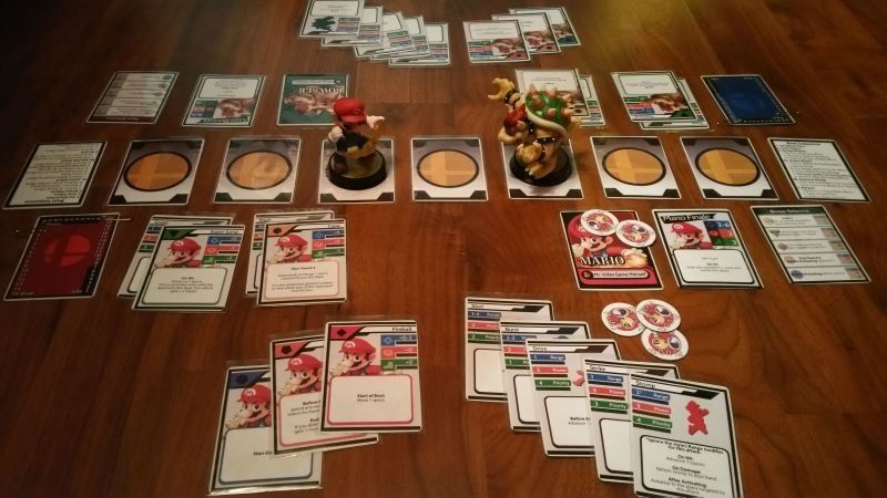 Un fan crea un juego de mesa basado en Super Smash Bros