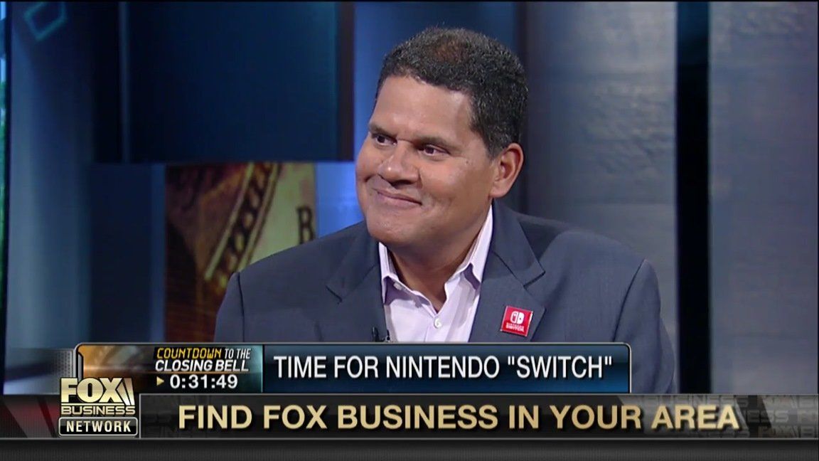 Reggie Fils-Aime presenta Nintendo Switch en FOX Business