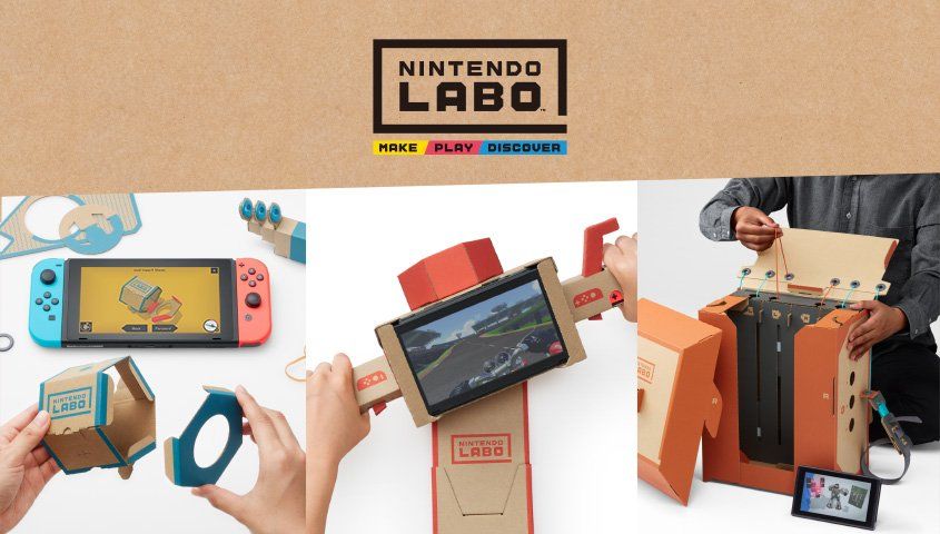 Nintendo Labo se muestra en nuevos vídeos