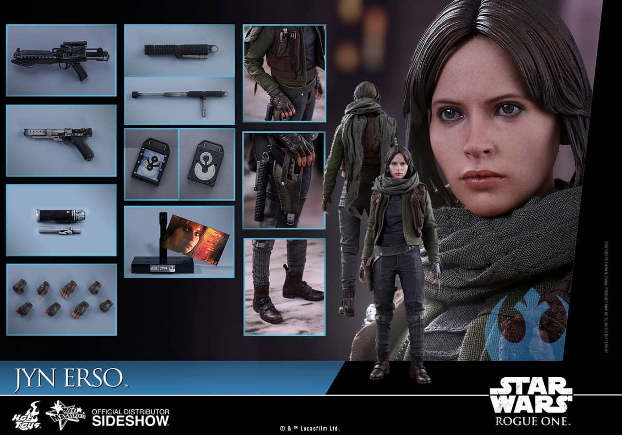 Conoce la detallada figura de Jyn Erso de Rogue One: A Star Wars Story