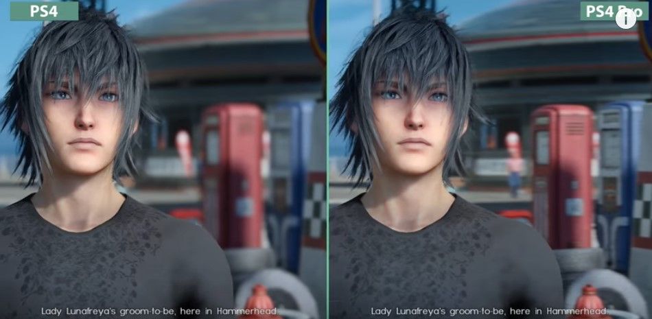 ¿Notas las mejoras de Final Fantasy XV con PlayStation 4 Pro?