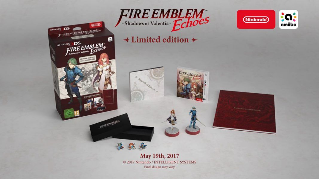 Mira el unboxing de la edición limitada de Fire Emblem Echoes: Shadows of Valentia para Europa