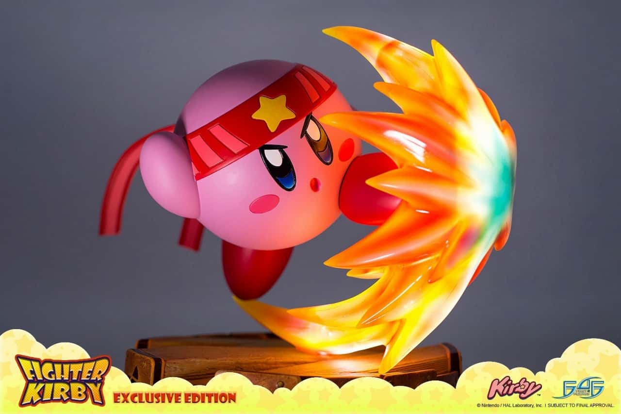 Mira esta increíble estatua de Kirby Fighter que ya está en preventa