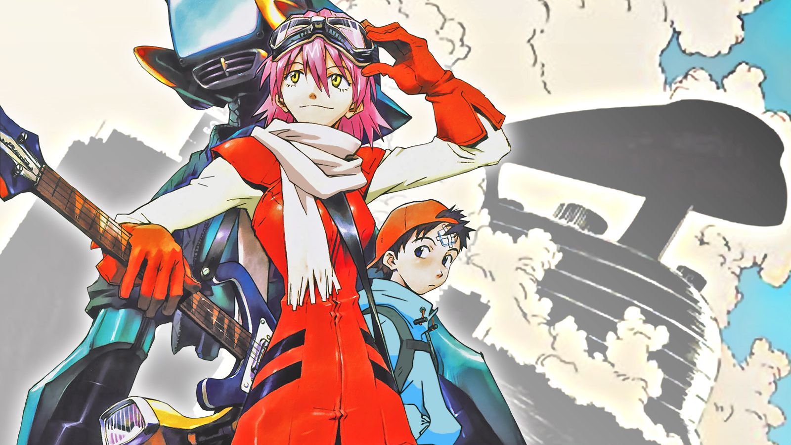 La secuela de FLCL contará con el regreso de Yoshiyuki Sadamoto y con la banda The Pillows