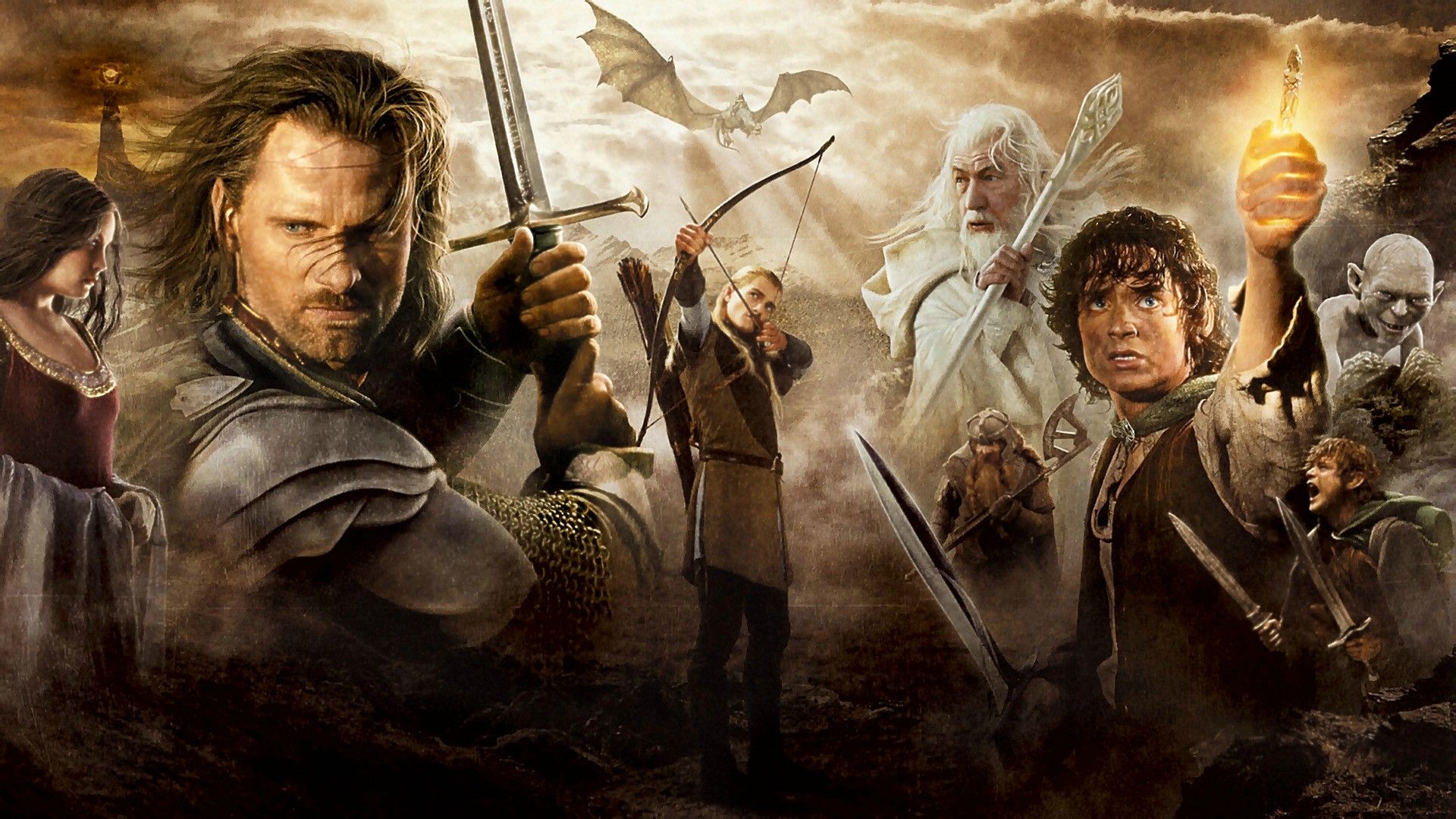 Amazon y Warner Bros. negocian una serie basada en Lord of the Rings