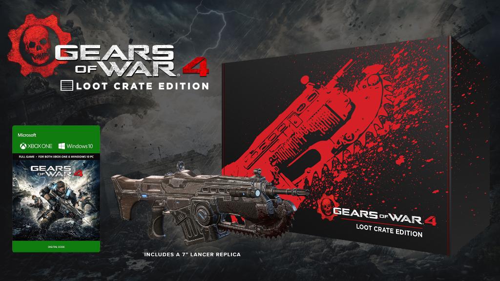 Loot Crate tiene su propia versión de Gears of War 4