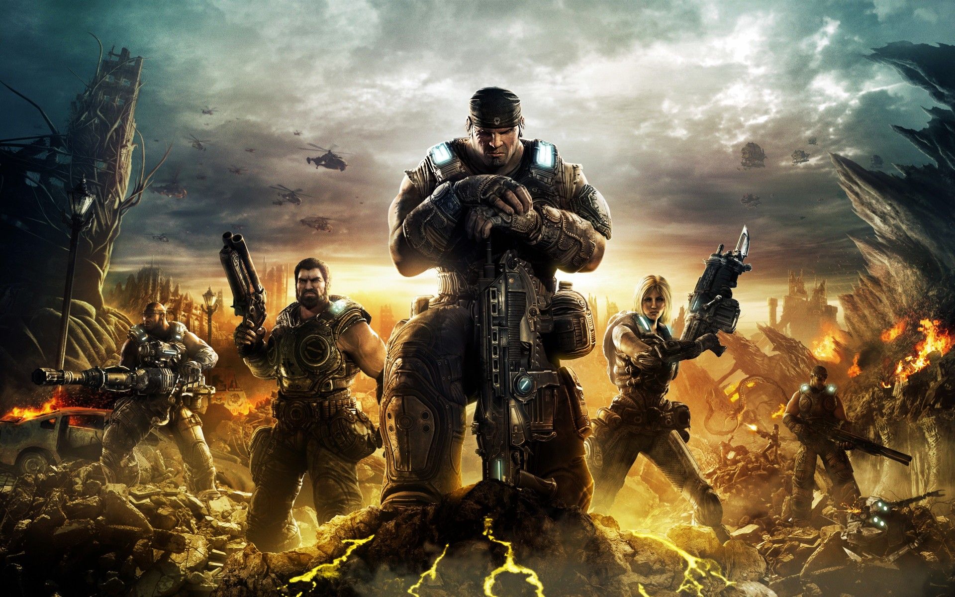 La saga Gears of War retrocompatible en Xbox One para Diciembre