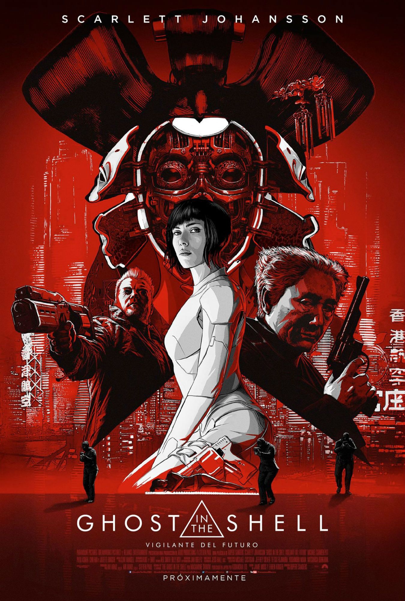 A Mamoru Oshii le encanta la nueva película de Ghost in the Shell