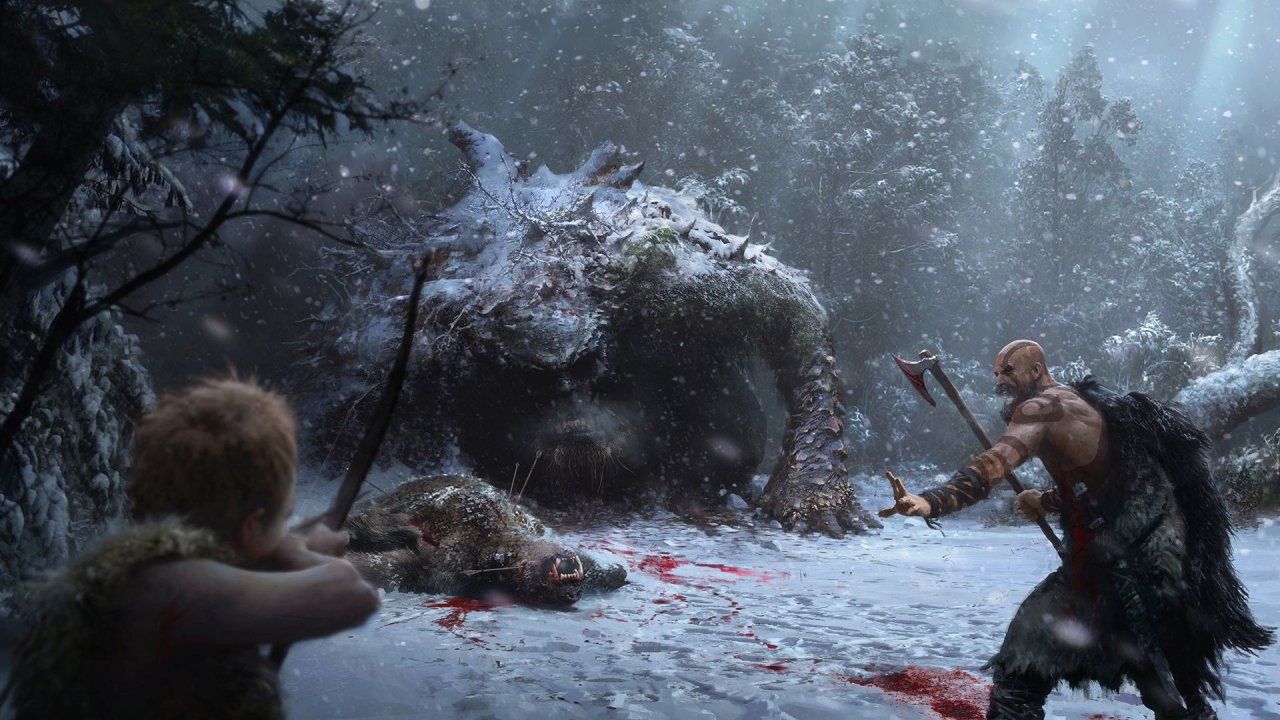 God of War nos muestra otra ronda de diseños conceptuales