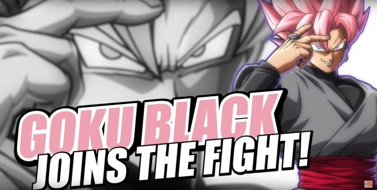 Goku Black se muestra en Dragon Ball FighterZ