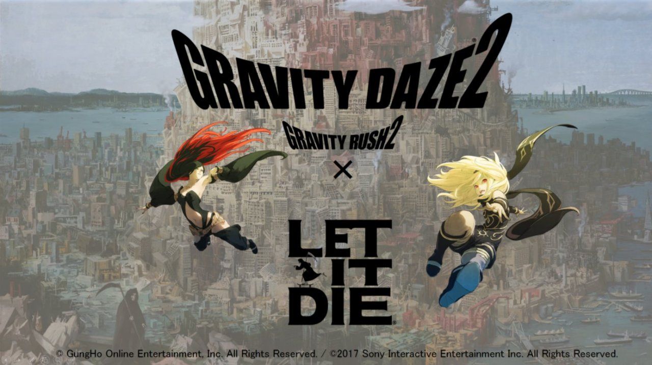 Gravity Rush 2 y Let it Die tendrán una colaboración