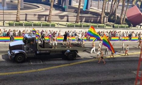 Un nuevo mod para Pride Parade en Gran Theft Auto?